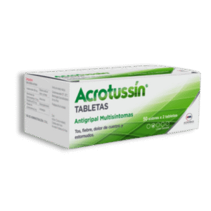 ACROTUSSIN CAJA DE 50 SOBRES X 2 TABLETAS