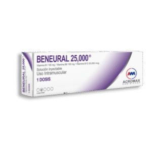 BENEURAL 25,000 1 AMPOLLA / JERINGA