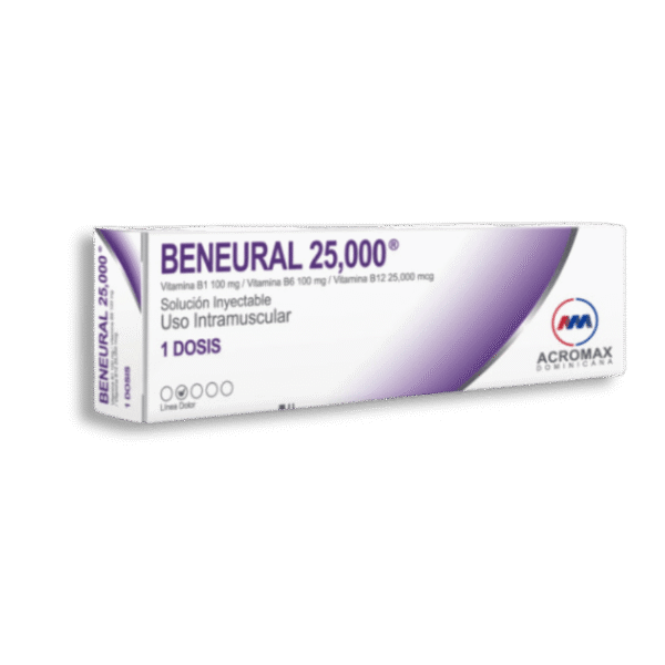 BENEURAL 25,000 1 AMPOLLA / JERINGA