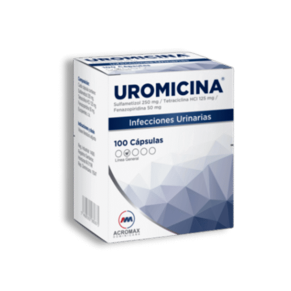 UROMICINA CJA. 100 CAP.