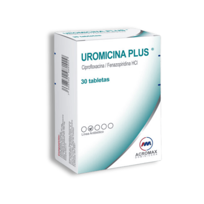 UROMICINA PLUS X 30 TABS.