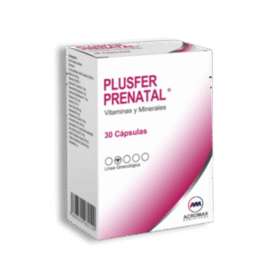 PLUSFER PRENATAL 30 COMP***