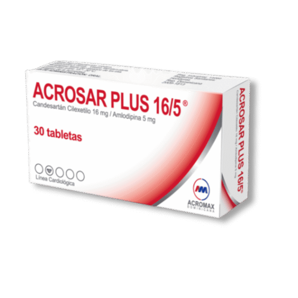 ACROSAR PLUS 16/5  MG X 30 TAB