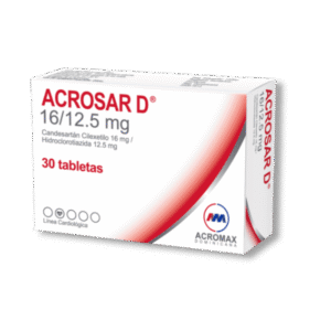 ACROSAR D 16/12.5 MG  X 30 TAB
