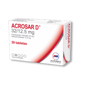 ACROSAR D 32/12.5 MG  X 30 TAB