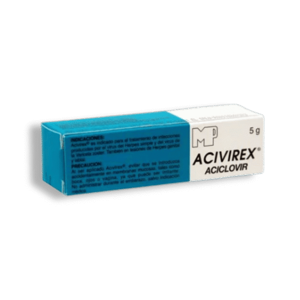 ACIVIREX TUBO 5 GRS.