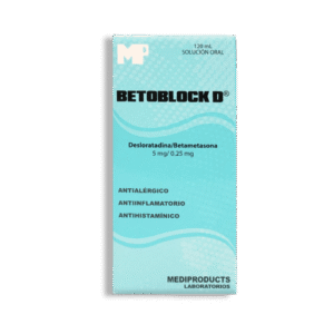 BETOBLOCK D SOLUCION ORAL 120 ML.