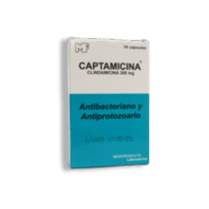 CAPTAMICINA 300 MG CAPS. X 16