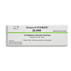 NEUROVITERON 25,000 INY.  2ML.