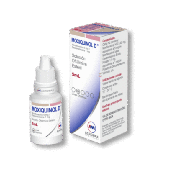 MOXIQUINOL -D  OFT. 5 ML.