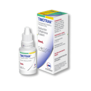 TIMOTRAN SOL. OFT. FCO. 5 ML.