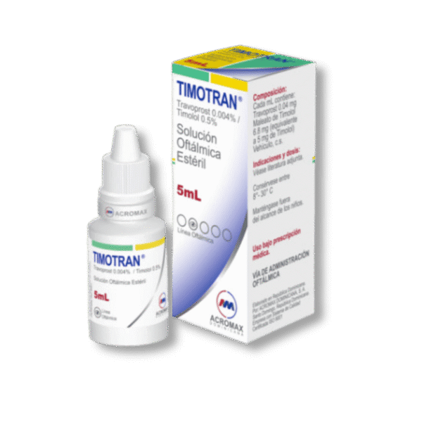 TIMOTRAN SOL. OFT. FCO. 5 ML.
