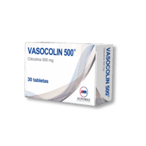VASOCOLIN 500MG 30 TABLETAS