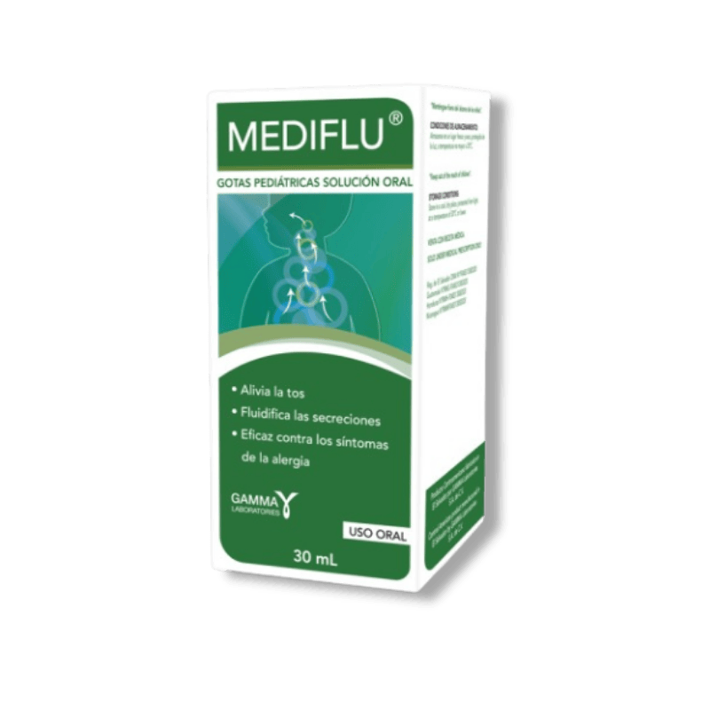 MEDIFLU GOTAS PEDIATRICAS SOL.ORAL X 30 ML