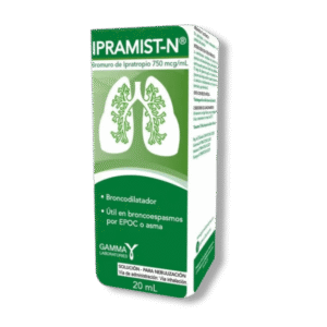 IPRAMIST-N 750 MCG /ML SOL.  NEBULIZACION FCO GOTERO X 20 ML.